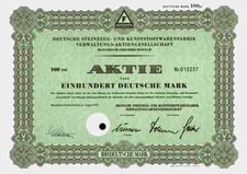 Deutsche Steinzeug AG 1975