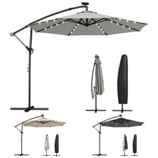 Ampelschirm LED Solar ca