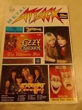 Metal Attack Nr.4 Fanzine Magazine Heavy Metal Zeitschrift