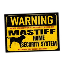 Mastiff Englischer Schild