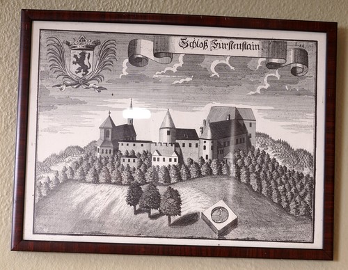 Schönes altes wandbild - schönes,