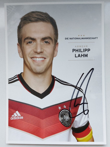 Philipp lahm signiert dfb - philipp,