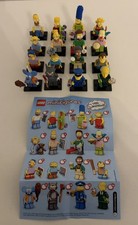 Lego 71005  The Simpsons Serie 1 Mini-Figuren Wie Neu / Komplett alle 16 Figuren