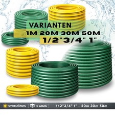 Wasserschlauch 1/2 3/4 1 Zoll