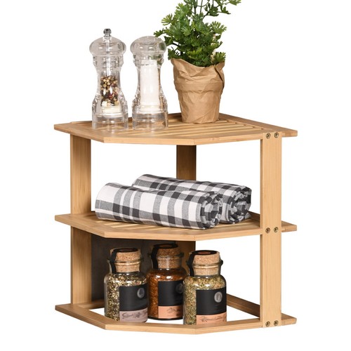 Kesper eckregal bambus - eckregal,