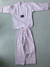 Teakwondo Dobok Weiß Kinder Gr.120