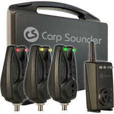 Carp Sounder 3+1 AGE one Set - 3 Bissanzeiger + CS Receiver zum Karpfenfischen