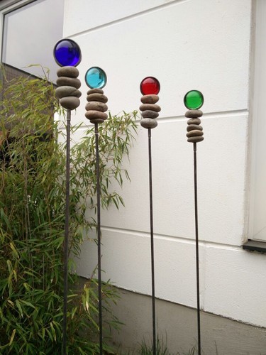 Edelrost gartenstecker rost - edelrost,