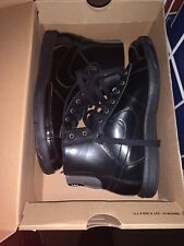 Womens NIKE Blazer Mid High Black Sneaker Neu Gr:38,5 Schwarz Lack Glanz Retro