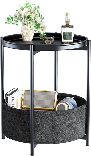 Beistelltisch rund metall - beistelltisch,