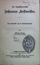 Der Augustinermönch Johannes