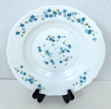 Plate 9” White Veronica Blue