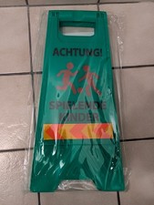 Warnschilder, Spielende
