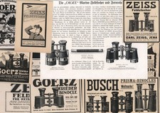 9x Werbung 1906-1925