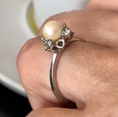Antik alt edel damen ring - antik,
