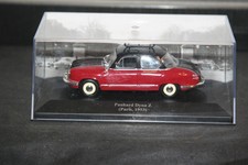 Alter Panhard Dyna Z Taxi Paris 1953 Metall Modellauto 1/43 Neu in Box selten