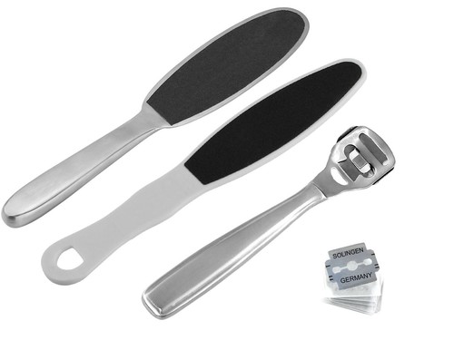 Hornhautentferner set - set, s
