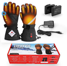 Beheizbare Handschuhe Elektrische Beheizte Handschuhe Motorradhandschuhe Schwarz