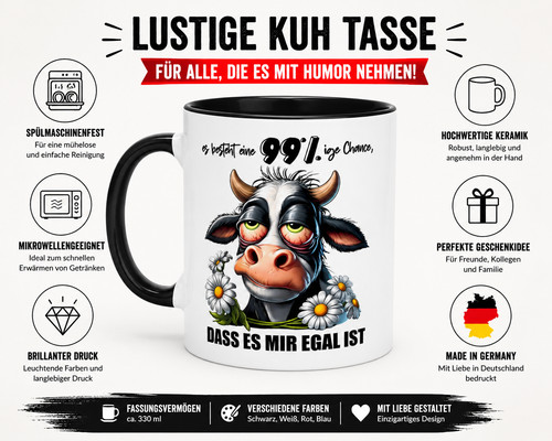 Lustige kuh tasse spruch 99 - spruch, |