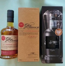 Glen Garioch Whisky 1797 und Tres Paises Rum mit Glass in Geschenkverpackung