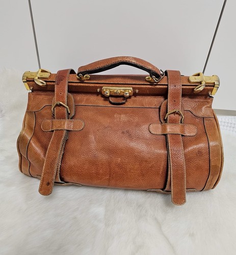 Vintage doktortasche cognac - doktortasche,
