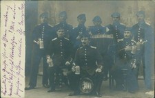 Ansichtskarte Gruppe Soldaten