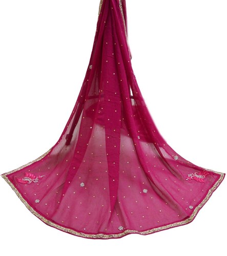 Vintage rosa dupatta reine - vintage,