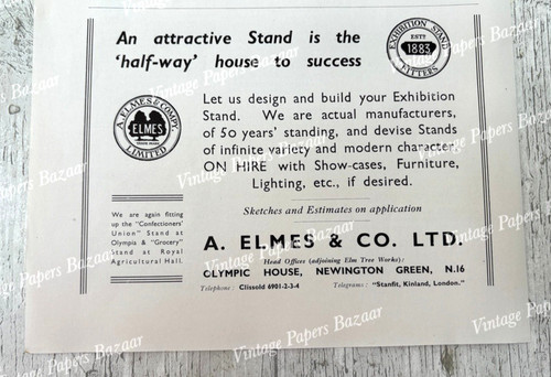 Elmes co messestand - &,