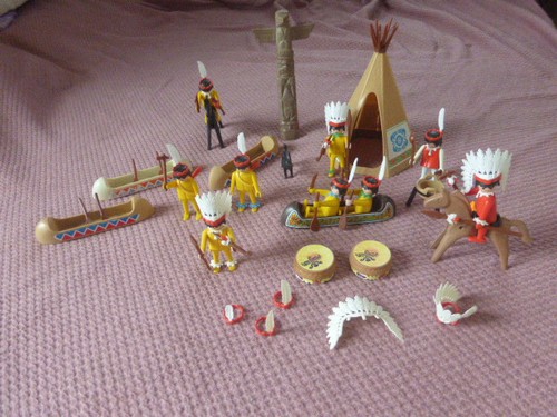 Playmobil indianer set mit - indianer-set,