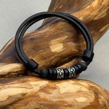 Lederarmband herrenarmband - lederarmband,