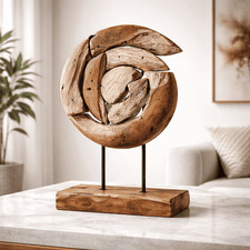 Teak Deko Teakholz Figur Holz