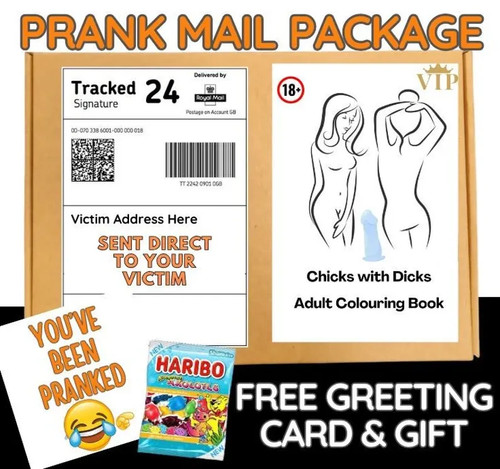 Lustiges streichpost paket - lustiges, streichpost-paket