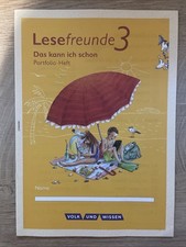 Lesefreunde 3 Das Kann Ich Schon Portfolio Heft Grundschule Deutsch Lesen