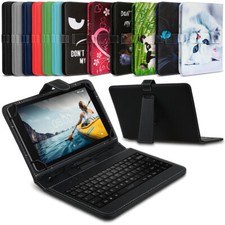 Tablet Hülle Für Medion Lifetab P10752 Tasche Keyboard QWERTZ Cover Schutzhülle