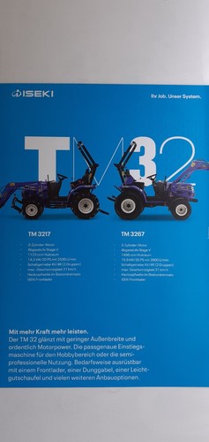 Iseki 3217 3267 traktor - 3217,