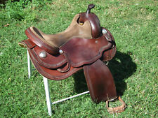 Gebrauchter Diamond C Westernsattel mit schöner Punzierung 