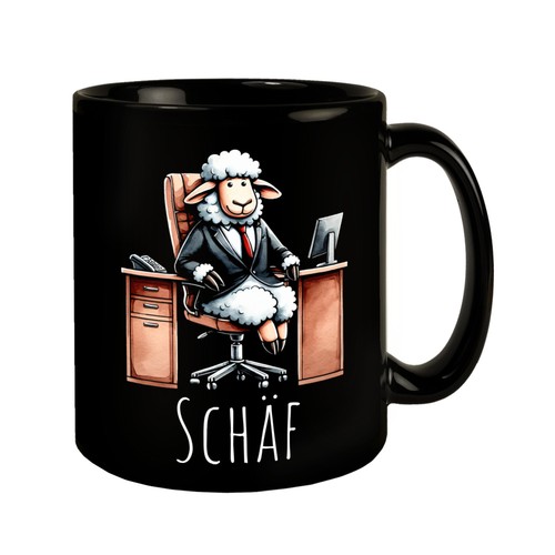 Schaf chef chefsessel tasse - chef,