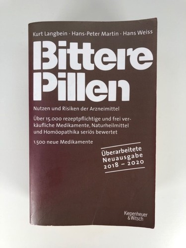 Bittere pillen 2018 2020 - pillen, 2018-2020
