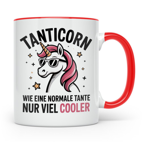 Tanticorn tasse beste - tasse, tante