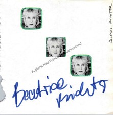 Original Autogramm Beatrice