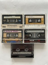 5 Stück Audiokassetten