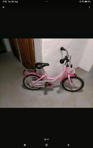 Kinderfahrrad lillifee zoll - kinderfahrrad,