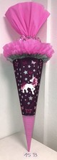 Schultüte zuckertüte einhorn - schultüte,