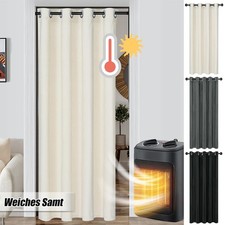 Tür Thermovorhang Samt