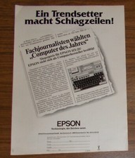 Seltene Werbung EPSON HX-20 Hand-Held-Computer Portable #3 1984