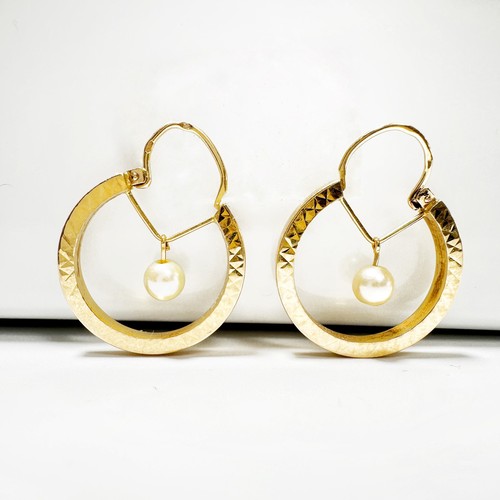 Vintage creolen aus karat - vintage,