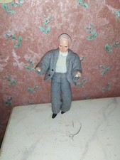 Nostalgie Caco Puppe-Biegepuppe-Puppenhaus-Puppenstube-doll-poupee