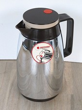 0,5L Thermoskanne DR ZIMMERMANN ROTPUNKT "640" Isolierkanne 70/80er Vintage