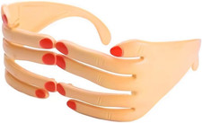 Lustige fingerförmige Partybrille kreative Parodie Urlaub Maskerade Brille