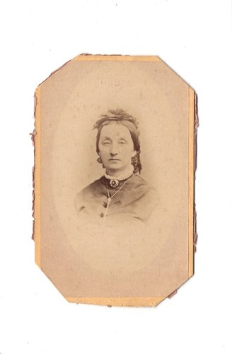 Cdv foto damenportrait - cdv,